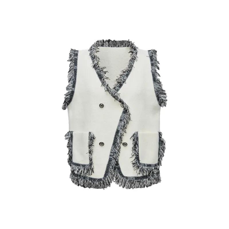 JOSEPH ABBOUD Vest Women's White-0