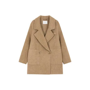 Mo Han Yi Mei Coat Women's Golden Millet Yellow