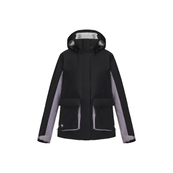 DECATHLON Windbreaker Jackets Women's Graphite Black/Smokey Mauve