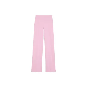 Victoria's Secret PINK All-Day Cotton Straight-Leg Pants/Pink Poodle Casual Pants Women's Pink Poodle