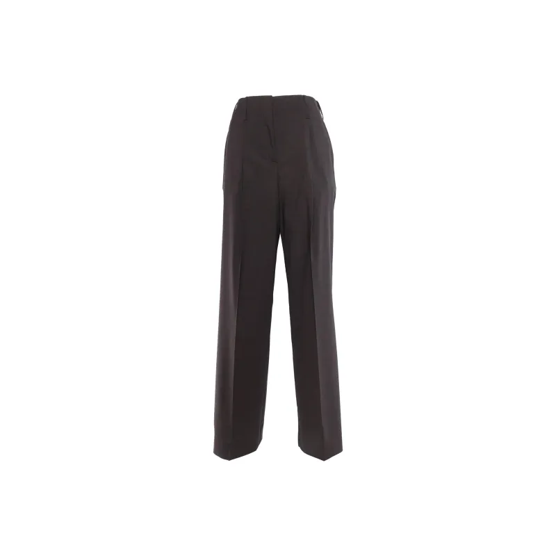 PAROSH Casual Pants Women's Brown-0