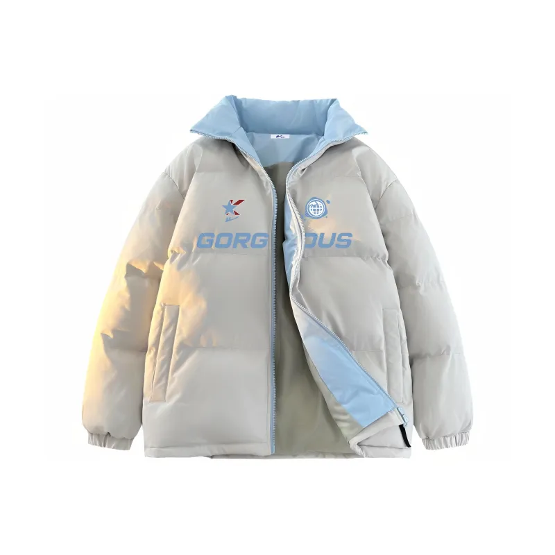 Warrior Ride The Wind And Waves Series Puffer Jacket Unisex-7