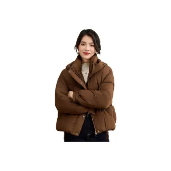 CARBAMMI Puffer Jacket Women's Coffee
