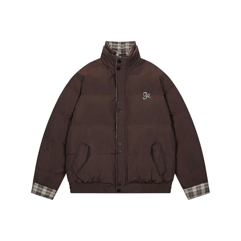 PAZZO Fashion Design Loose Fit Versatile Puffer Jacket Unisex-2