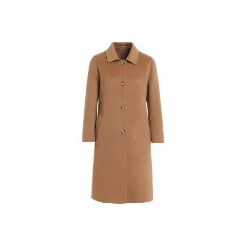 QIAOWANNI Coats Women's Licorice