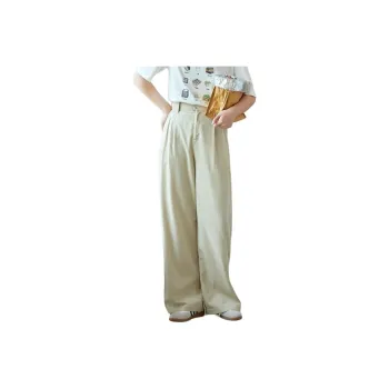 ZIHAN Casual Pants Women's Beige