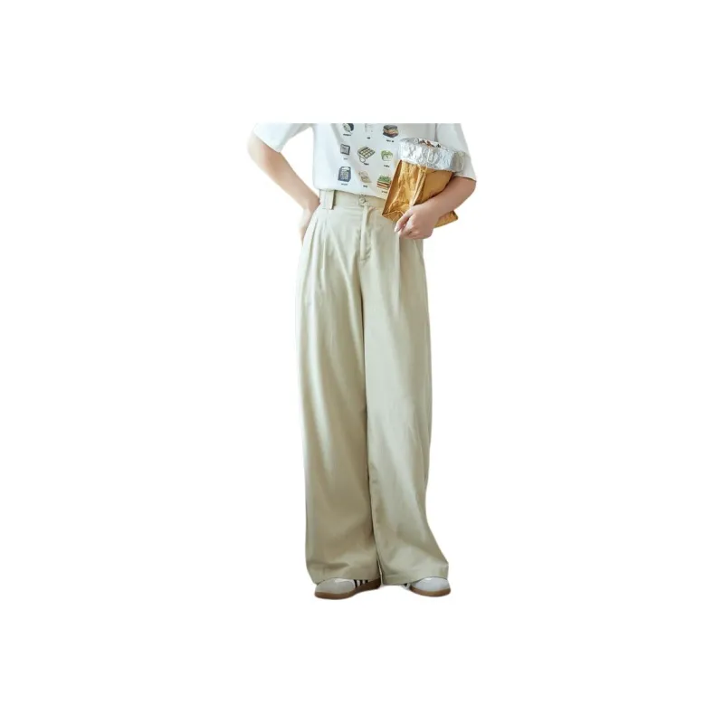 ZIHAN Casual Pants Women's Beige-0