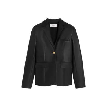 CELINE Tailored Jacket In Soft Lambskin