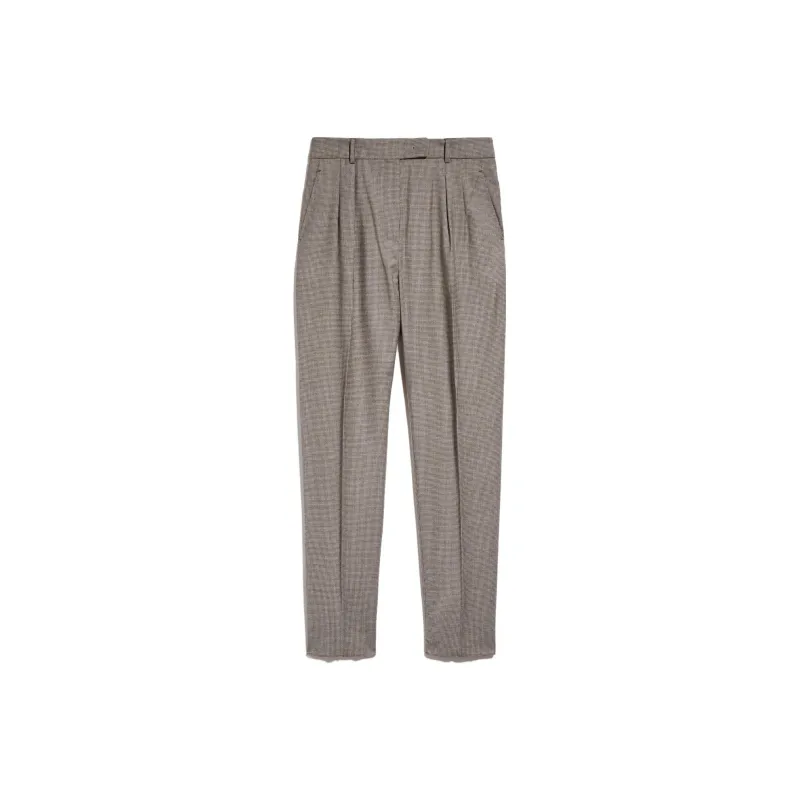 MaxMara Studio Casual Pants Women's Beige-0