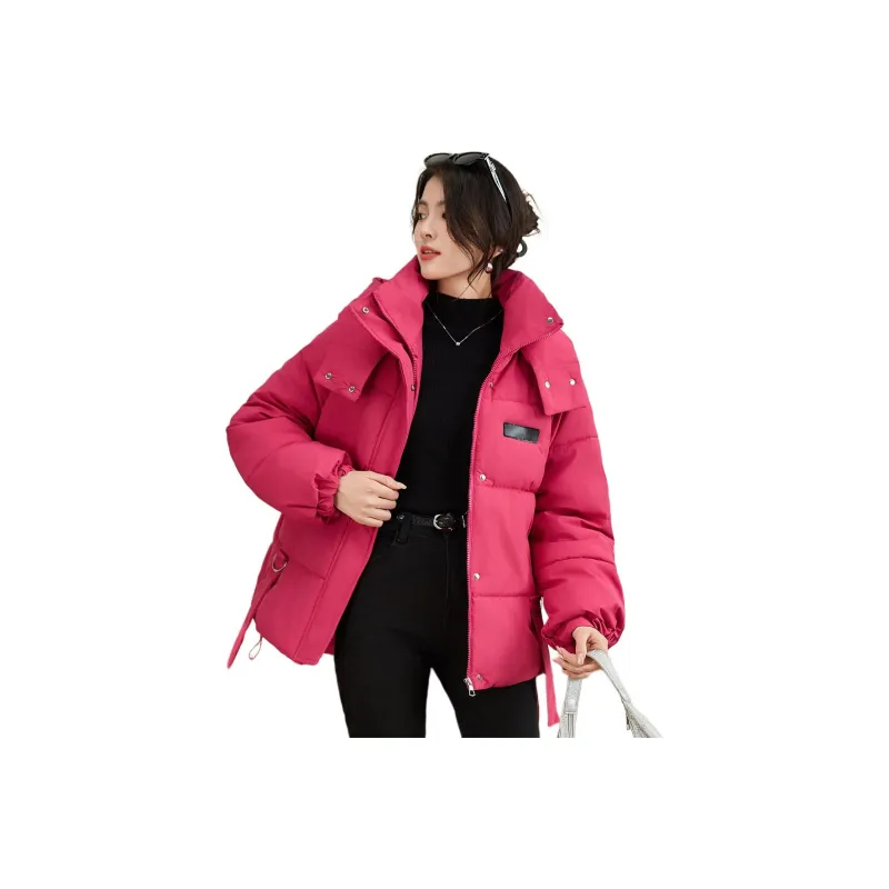 CARBAMMI Puffer Jacket Women's Rose Red-0