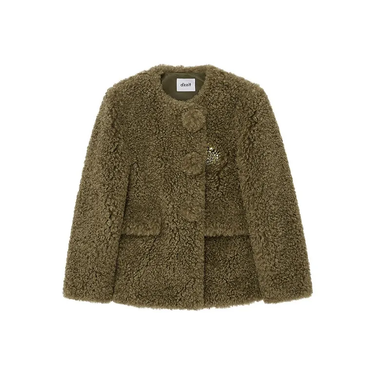 D'zzit Velvet feel Coat Women's-0