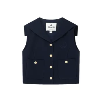 E.land Vests Women's Navy Blue 59Navy