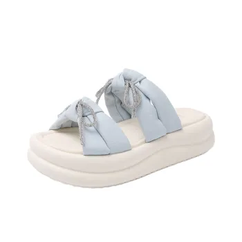 Dawei's House Rubber Sole Slip Resistant Quick Dry Antibacterial Cushioning Slide Slippers Women's Gift Box Set
