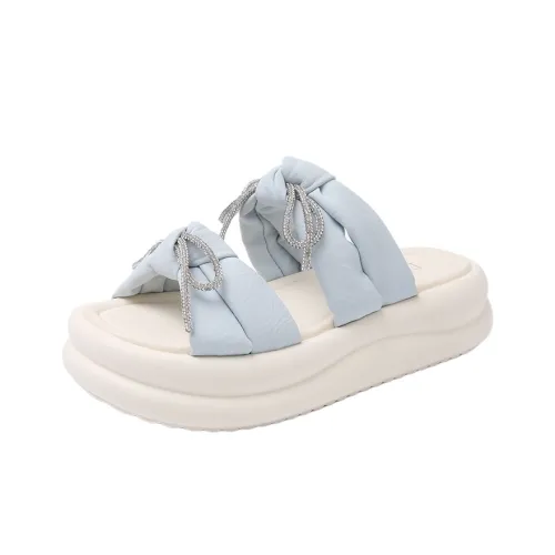 Dawei's House Rubber Sole Slip Resistant Quick Dry Antibacterial Cushioning Slide Slippers Women's Gift Box Set