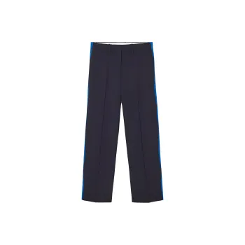 COS Casual Pants Women's Navy Blue/Blue