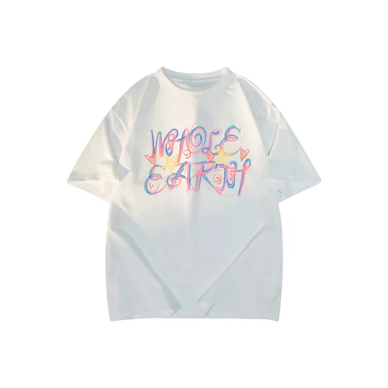 WHOLE EARTH T Shirts Unisex-5