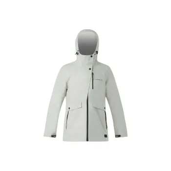 DECATHLON Waterproof And Warm Jackets Coats Women's Pearl Beige