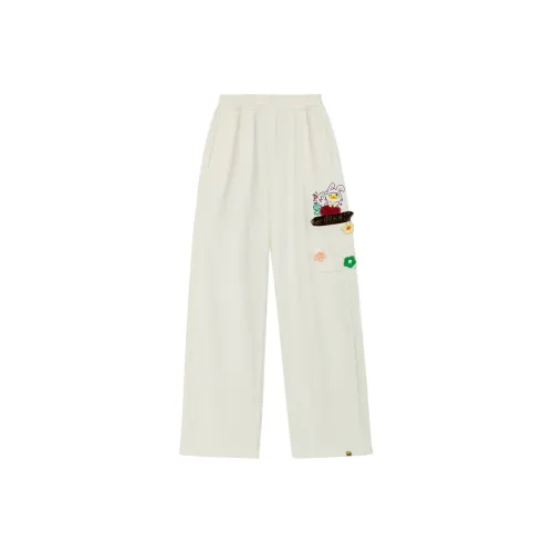 B.Duck Casual Pants Women's Ecru