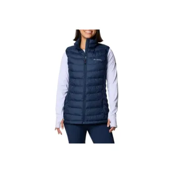 Columbia Powder Lite 2 Omni-Heat Omni-Shield Thermarator Vest Women's Marine Blue