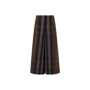 Burberry Casual Pants Women's Dark Brown