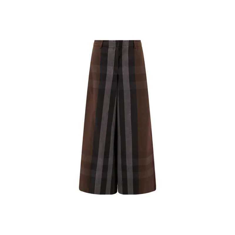 Burberry Casual Pants Women's Dark Brown-0