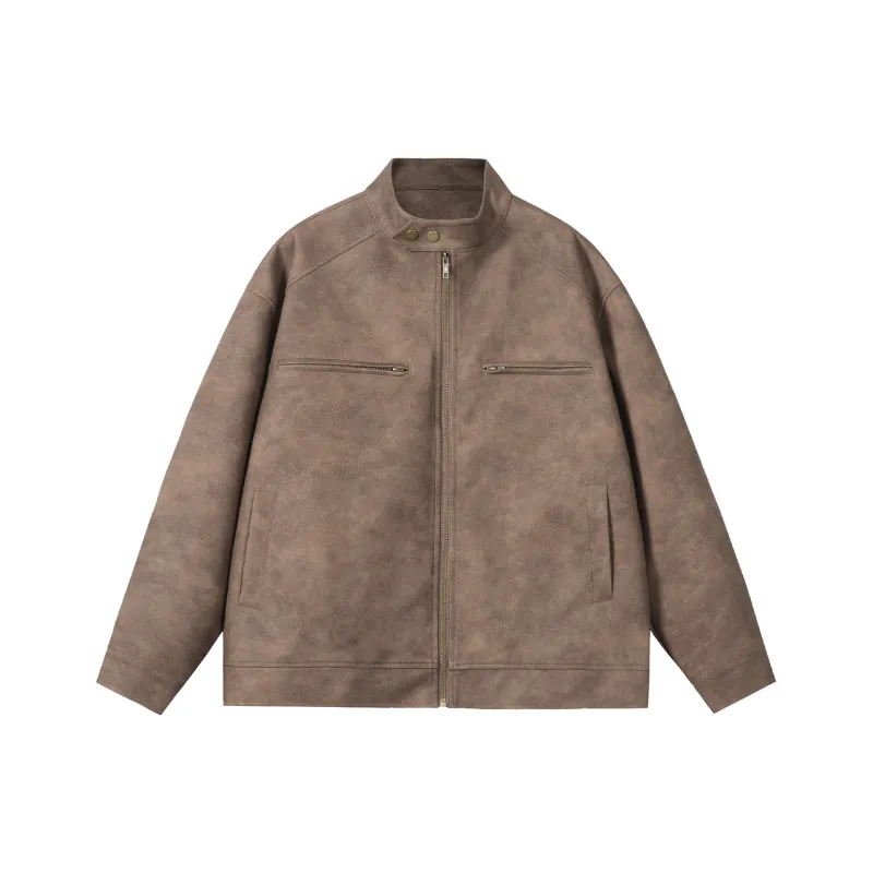 NANDCHN Leather Jackets Unisex-0