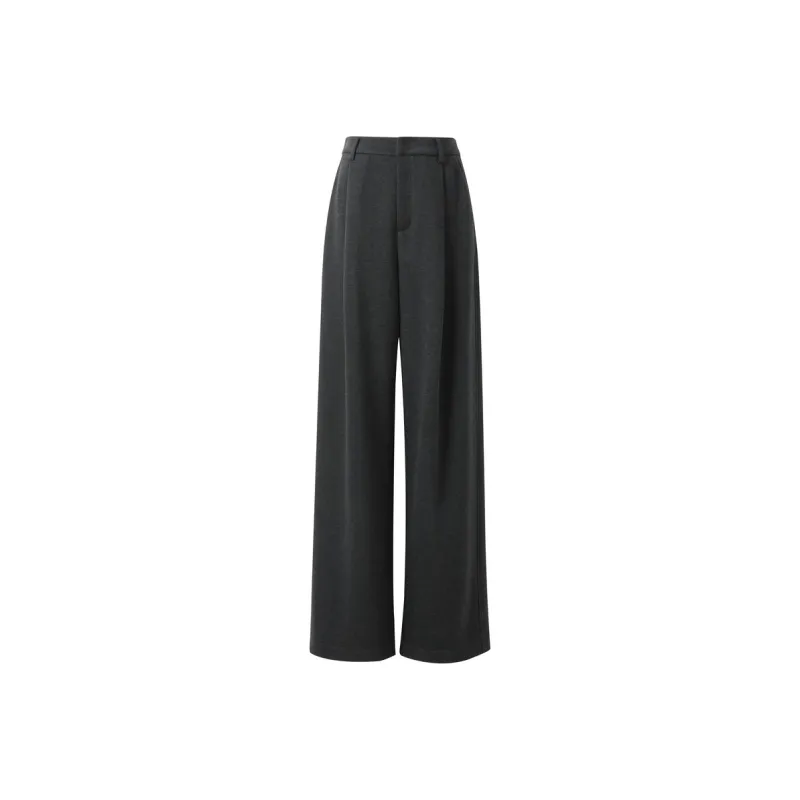 3COLOUR Casual Pants Women's Deep Gray-0