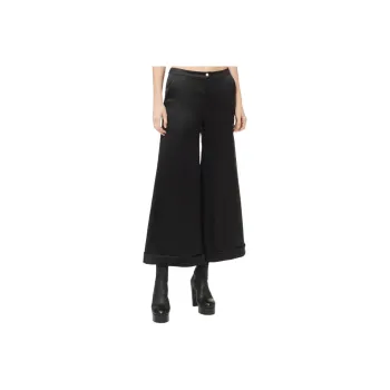 CHANEL Casual Pants Women's Black
