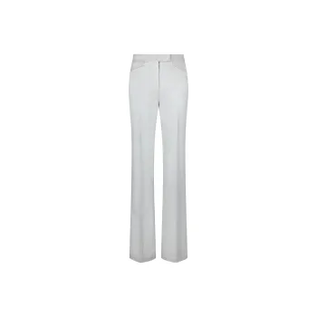 TOM FORD Lustrous Barathea Tailored Tuxedo Wide Leg Pants