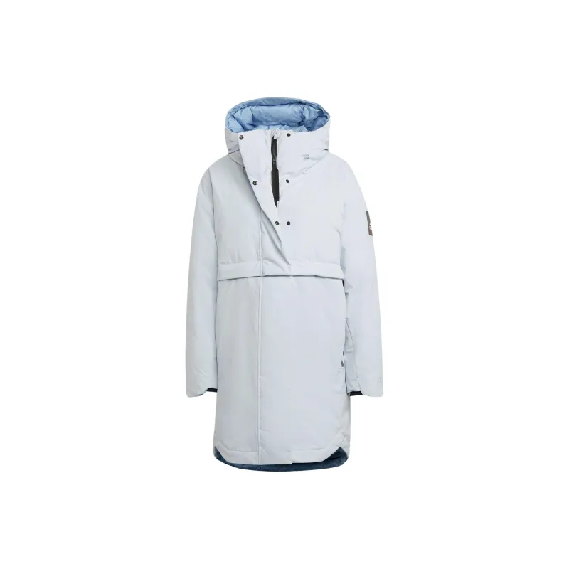 Adidas MYSHELTERCold.Rdy Parka Coats Women's Purple-0