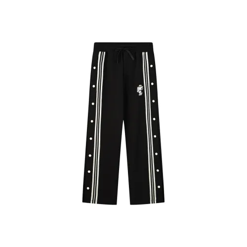 FUN X Snoopy SS24 Casual Pants Women's Black