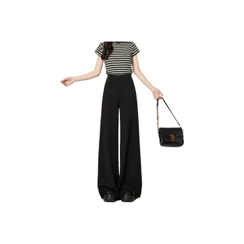 Enhanced Casual Pants Women's Black