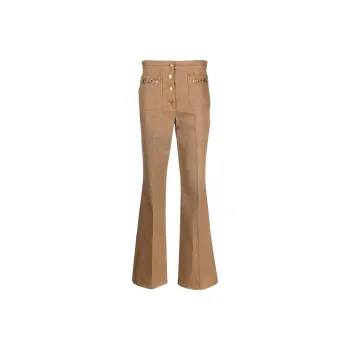 GUCCI Love Parade Casual Pants Women's Khaki