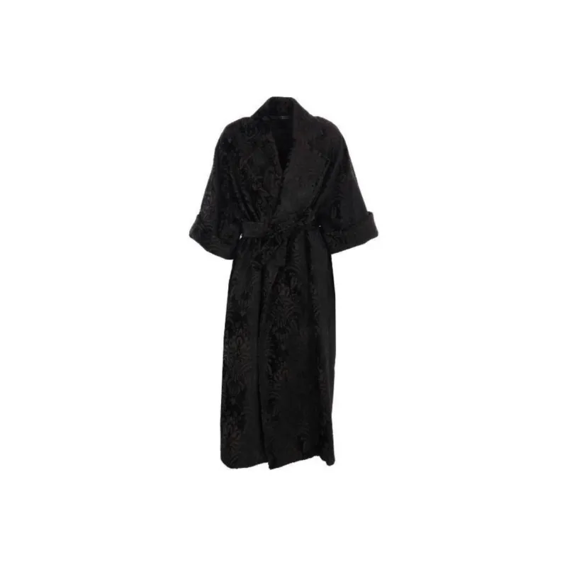 MaxMara Three Quarter Sleeved Wrap Coat-0