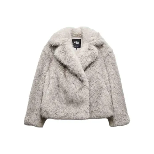 ZARA Grey Jackets Women's