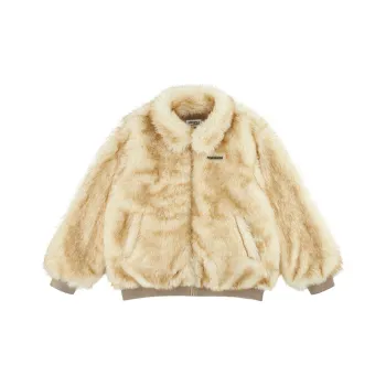 Starwalk Soldier Velvet feel Coat Women's Ecru