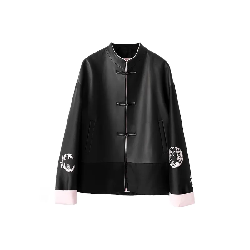 KAISER Leather Jackets Women's Black-0