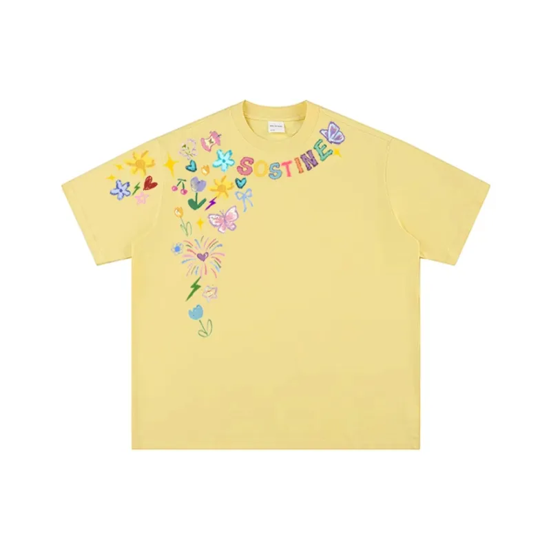 SOSTINE T Shirt Loose Fit Unisex-6
