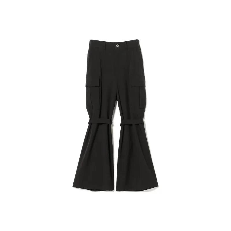 Beams Casual Pants Women's Black-0