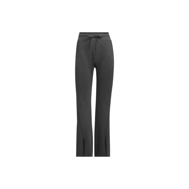 Adidas SEAMLESS FLARE JOGGERS Casual Pants Women's Dark Gray-0