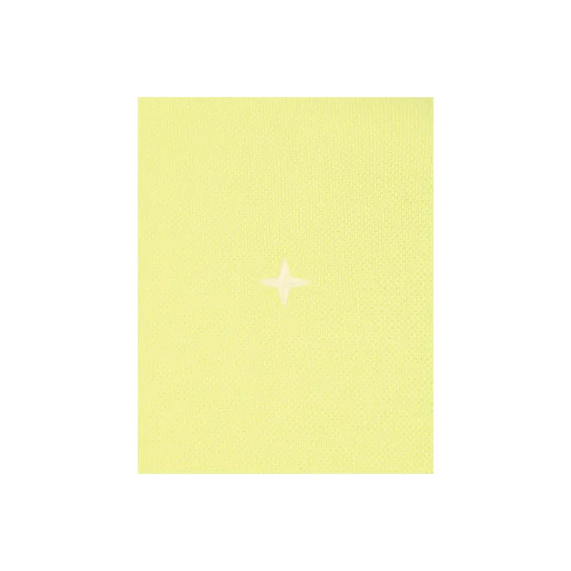 STONE ISLAND STONE ISLAND STELLINA Series SS24 STELLINA Collection Polo Shirt Men's Lemon-4