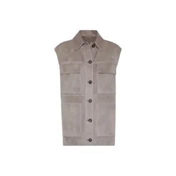Brunello Cucinelli Suede Vest