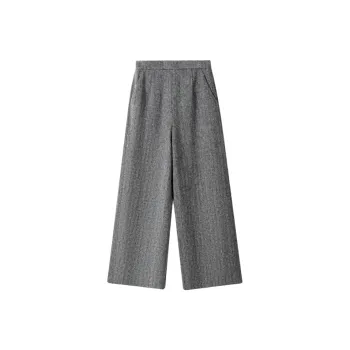 MOSIIMORII Casual Pants Women's Smoke Gray
