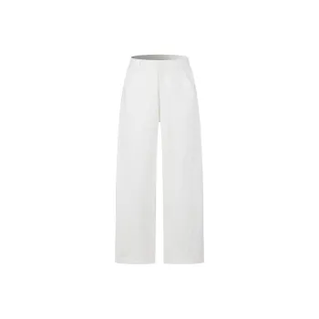 Three Quarters Casual Pants Women's White