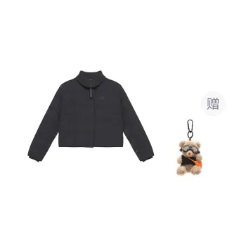 New Balance Leisure Lifestyle Series FW24 Puffer Jacket Women's Black Asphalt