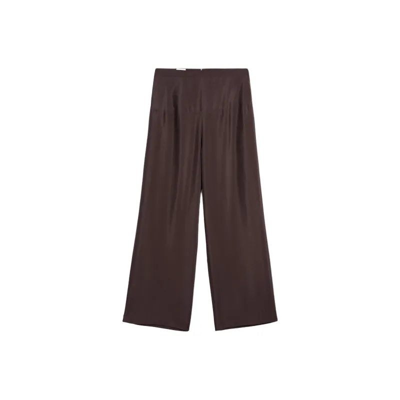 Massimo Dutti Casual Pants Women's Brown-0