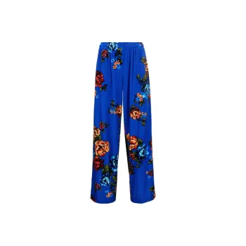 Vetements Velvet Flower Lounge Pants 'Floral'
