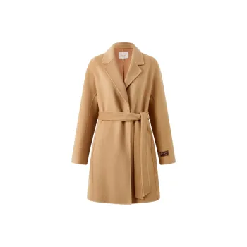 E.land Coats Women's Camel 11Camel