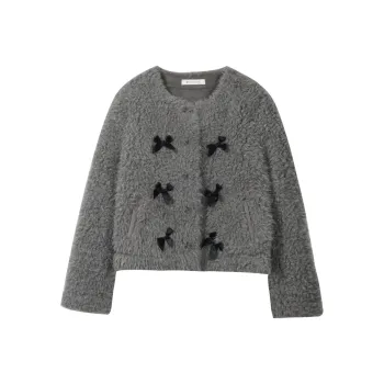 MISHOW Velvet feel Coat Women's Gray