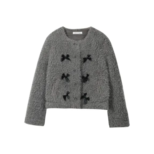 MISHOW Velvet feel Coat Women's Gray